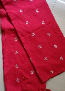 70)Embroidery 🪡 Design Flower Saree