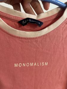 Salmon Monomalism Tee