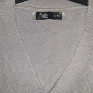 Cropped Knit Cardigan