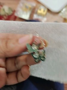 Silver Butterfly Pair Of Earrings In baali Style