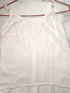White Button-Down Bodysuit