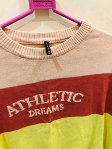 Striped Athletic Dreams Sweater