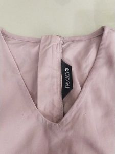 Dusty Rose Long Sleeve Dress