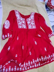 Gorgeous Red Tunic/Top