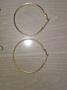 2Hoop &amp; 1Star Earrings (total 3)
