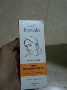 Foxtale Golden Hour Glow Sunscreen SPF 50 Pa ++++