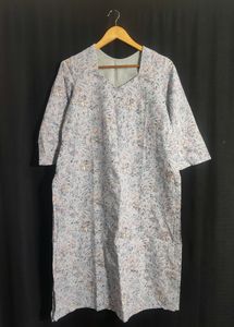 Light Lavender Printed Kurti (Women)