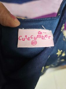 Partywear branded dress for pretty doll