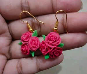 Rose Earrings