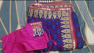 Beautiful Heavy Lehenga Style Saree