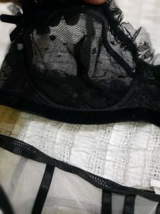 Black Lace Lingerie Set