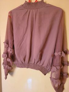 🩷🤎Mauve Colour Top🩷🤎