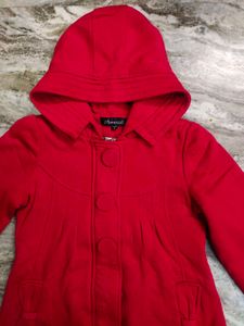 Red Long Blazer For Women