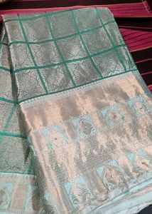 Aqua Green Saree