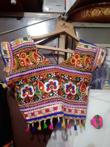 Black Garba Choli For Women