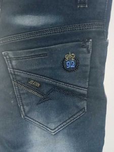 Dark Black Denim Jeans