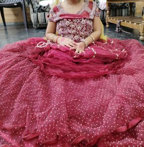 maroon Lehenga Choli