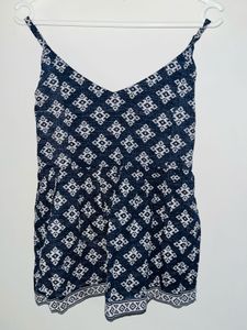 Patterned Romper