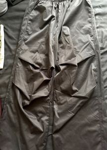 Black parachute Pants