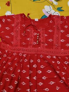 Red Frock Dress
