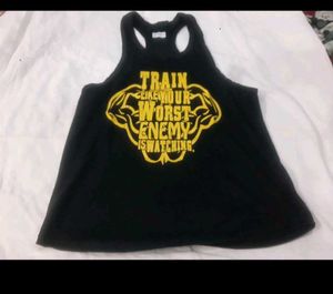 100% Cotton Gym Vest