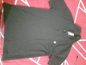 New Black Polo Tshirt