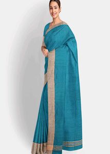 Elegant Blue Saree