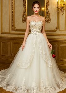 Beautiful elza wedding dress