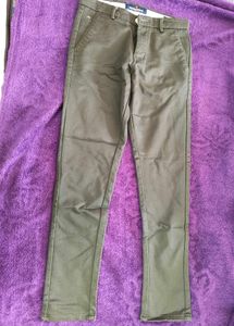 BlackHawk Olive Green Chinos - W30 - Slim Fit