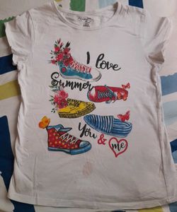 White Top With Picture On It