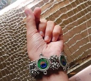 Sparkly Hair Clips - Butterfly &amp; Peacock