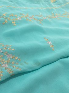 Blue Colour Saree