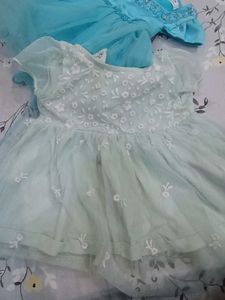 6-12 mnths Max frock set