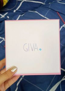Giva Real Silver Chain+Pendant (Rose Gold)
