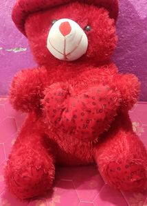Teddy Bear Red Doll Big Size 4.5 Fit
