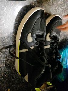 Stylish Black Sneakers