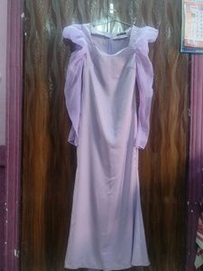 Lavender Classy Dress