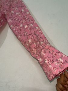Floral Pink Kurta