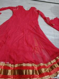 Heavy Work Party Wear Flared Anarkali Suit