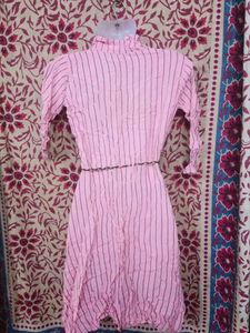 shirt dress with belt