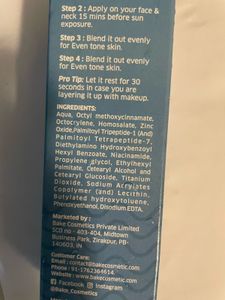 Bake Tinted Sunscreen (new)