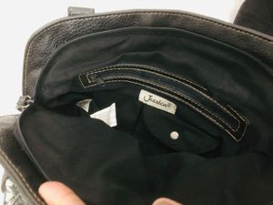 Imported Houndstooth Handbag