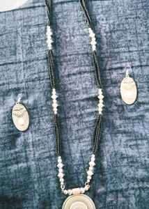Vintage Style Necklace and Earring Set