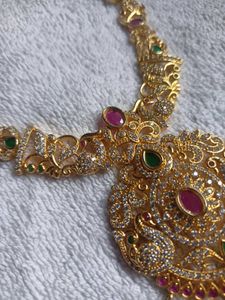 Peacock Ruby Necklace! 😍💗