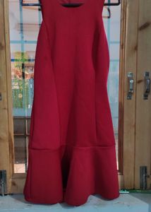 Red Skater Mini Dress