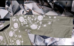 Hand Embroidered Cotton Kurti