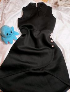 Black High Low Dress