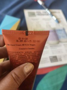 Oriflame Amber Elixir Hand Cream
