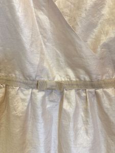 Beautiful Cream Wrap Dress