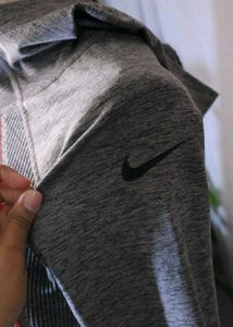 Nike Gray Long Sleeve Top